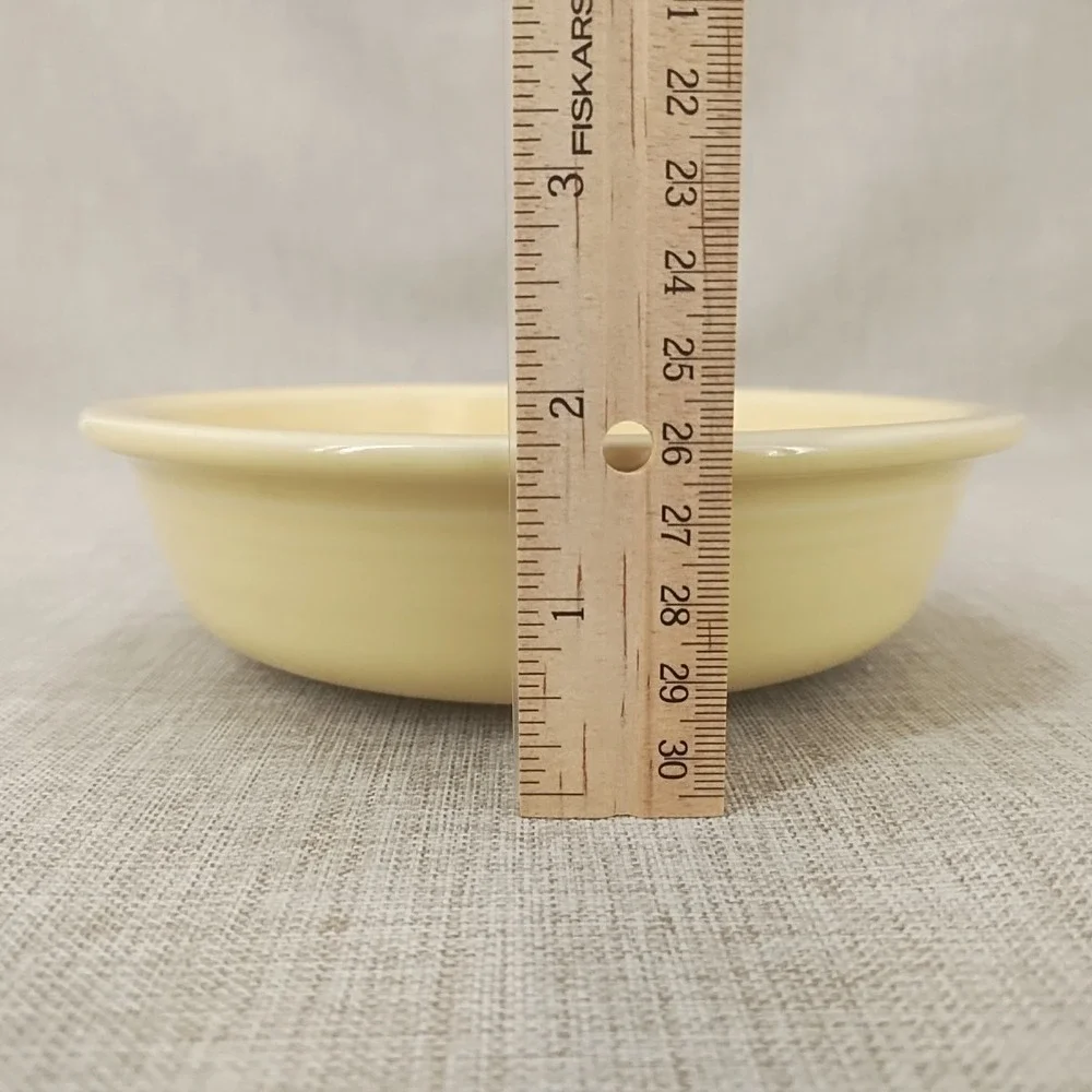 Fiesta Retired Light Yellow Classic Rim Cereal Bowl 6 7/8